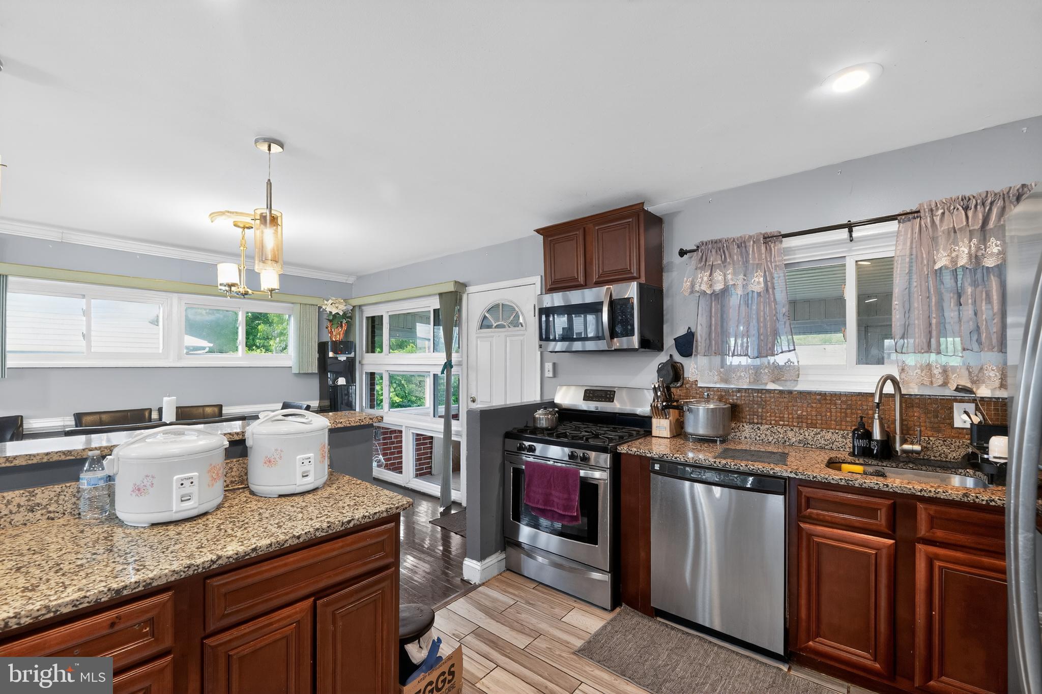 5909 Charnwood Road Catonsville, MD 21228 - Photo 15 of 31 Modern kitchen with elegant finishes.