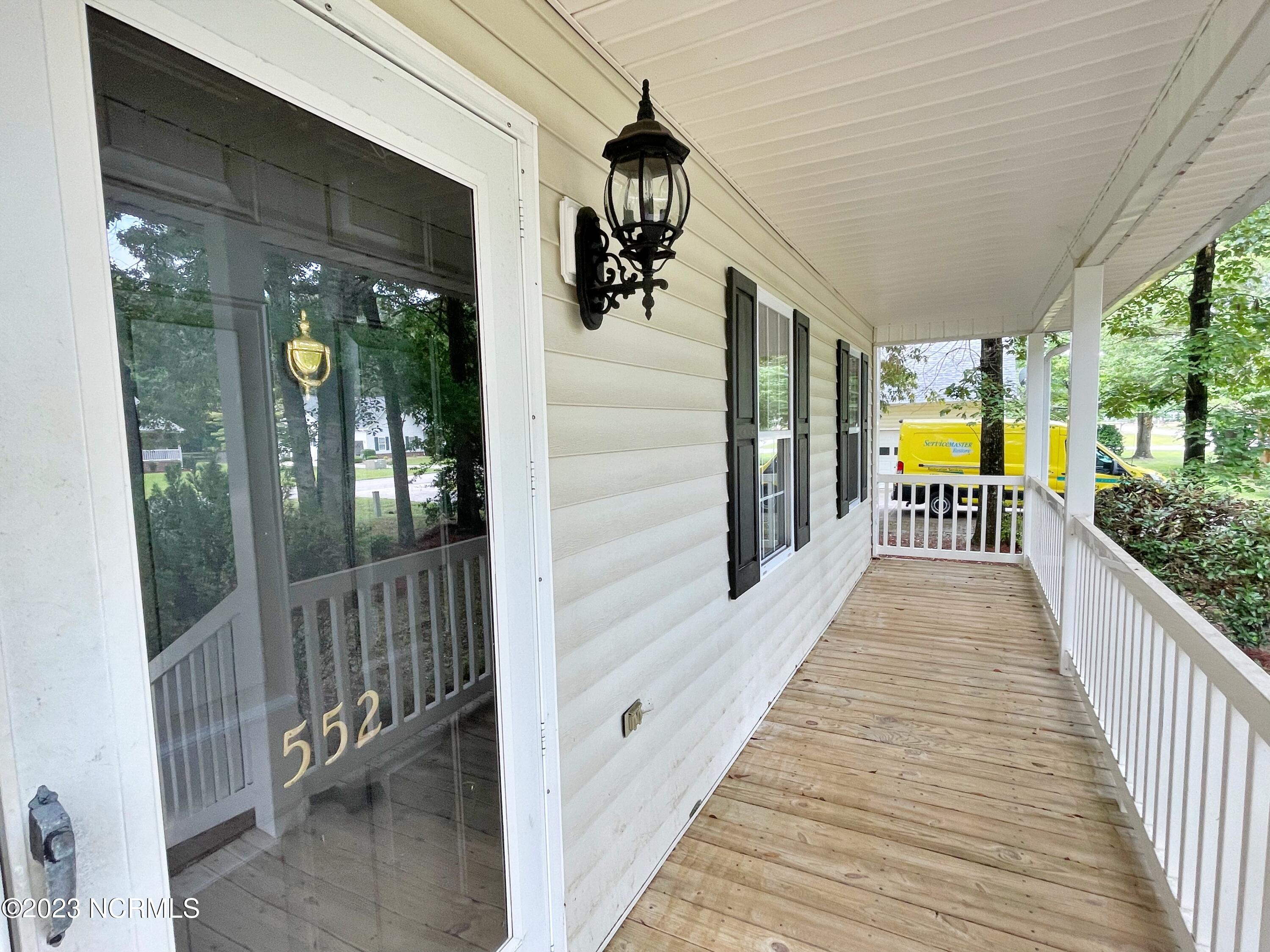552 Deer Run Road New Bern, NC 28562 - Photo 4 of 59 front porch