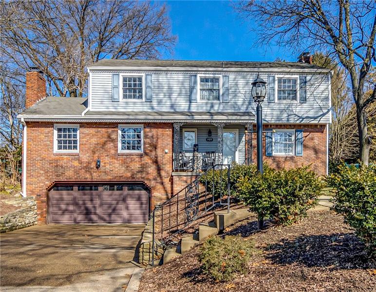 1609 Terrie Drive Pittsburgh, PA 15241 - Photo 1 of 24 Welcome to this beautiful, colonial home in Trotwood Hills. Flat concrete driveway and concrete front walkway.