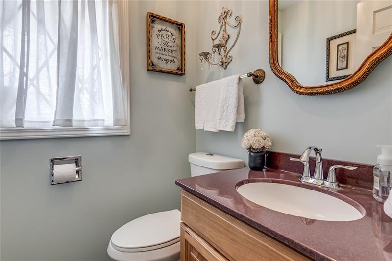1609 Terrie Drive Pittsburgh, PA 15241 - Photo 11 of 24 Powder room, conveniently located on the first floor.