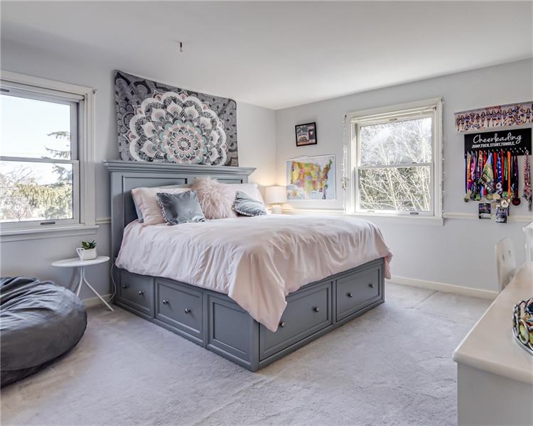 1609 Terrie Drive Pittsburgh, PA 15241 - Photo 14 of 24 Large bedroom with abundance of light.
