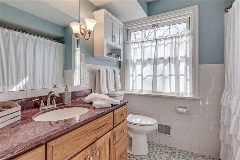1609 Terrie Drive Pittsburgh, PA 15241 - Photo 17 of 24 Updated hall bathroom with lots of natural light.