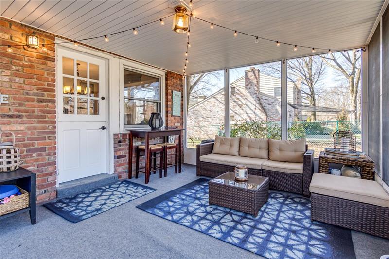 1609 Terrie Drive Pittsburgh, PA 15241 - Photo 21 of 24 Screened in porch located off the breakfast room.