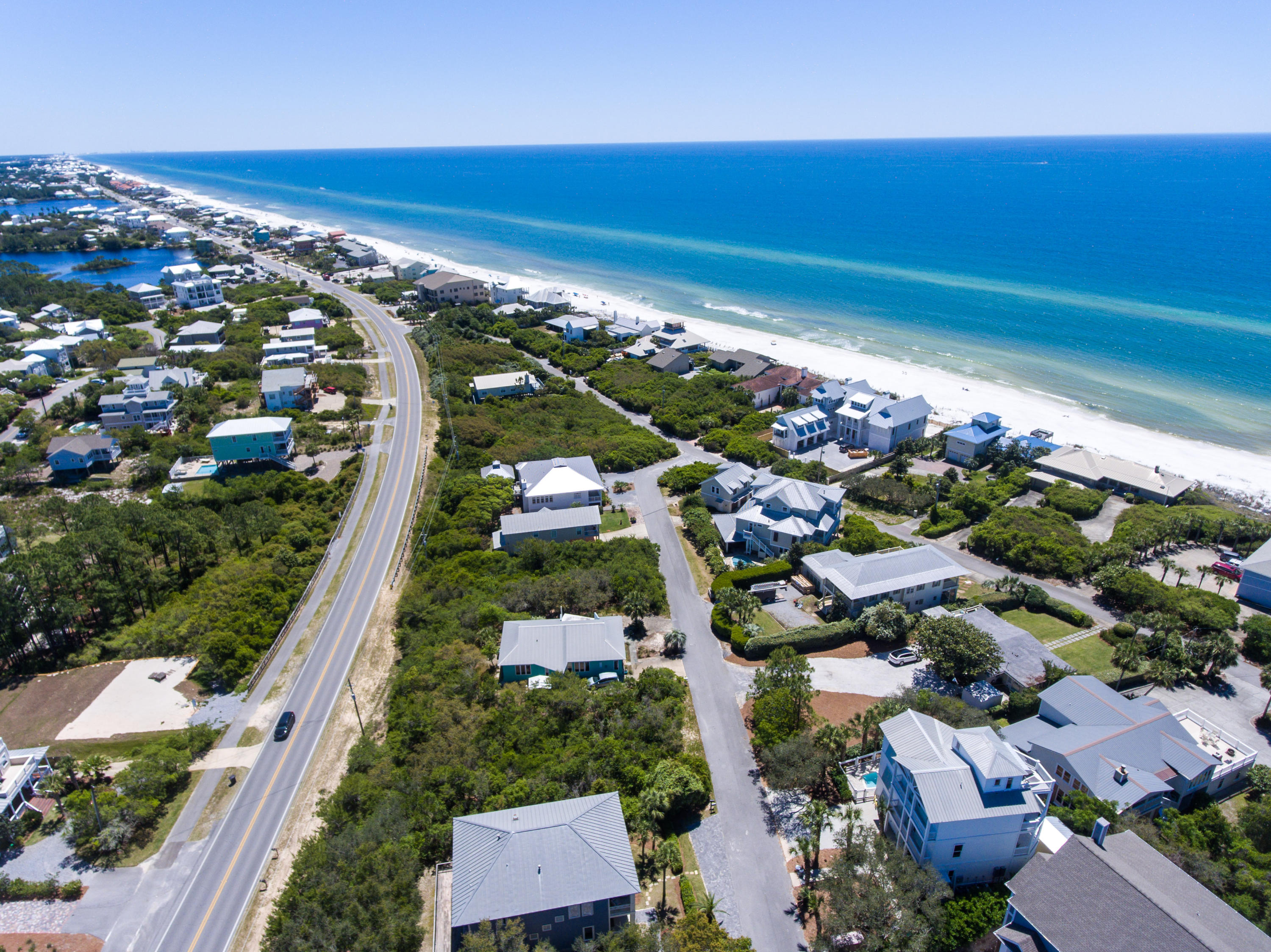 Lot 6 Bullard Road Santa Rosa Beach, FL 32459 - Photo 12 of 12 an aerial view of residential houses with outdoor space
