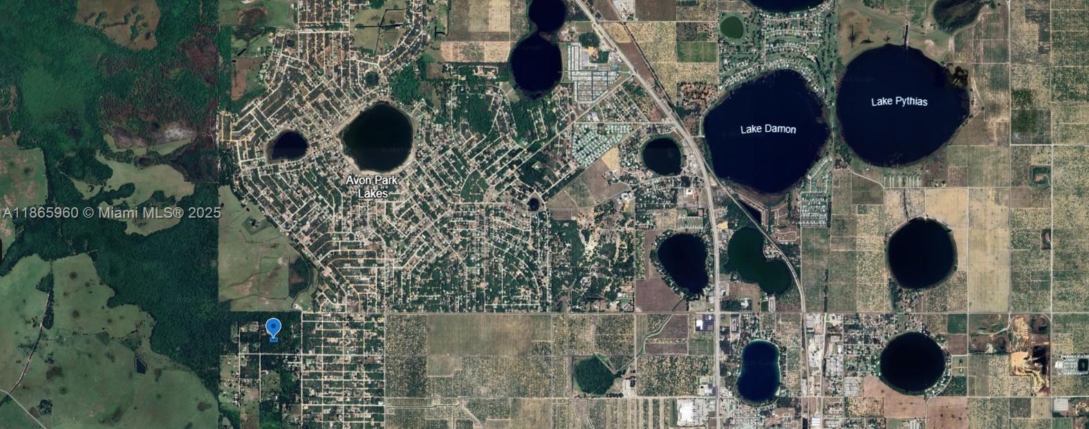 3175 West Foli Road Avon Park, FL 33825 - Photo 3 of 6 an aerial view of waterside residential houses with outdoor space