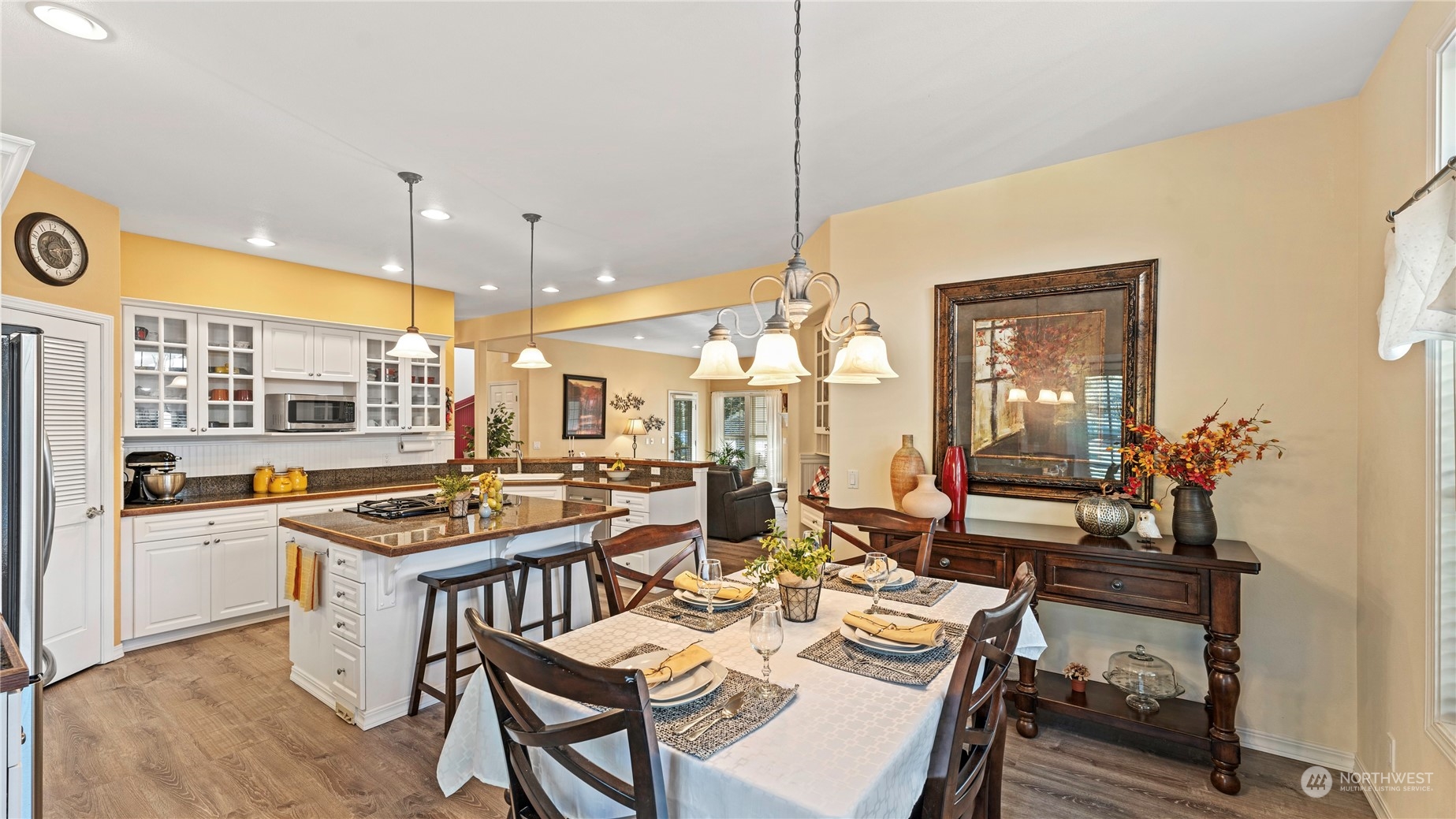 14293 Rosario Road Anacortes, WA 98221 - Photo 5 of 40 a dining room filled with furniture and window