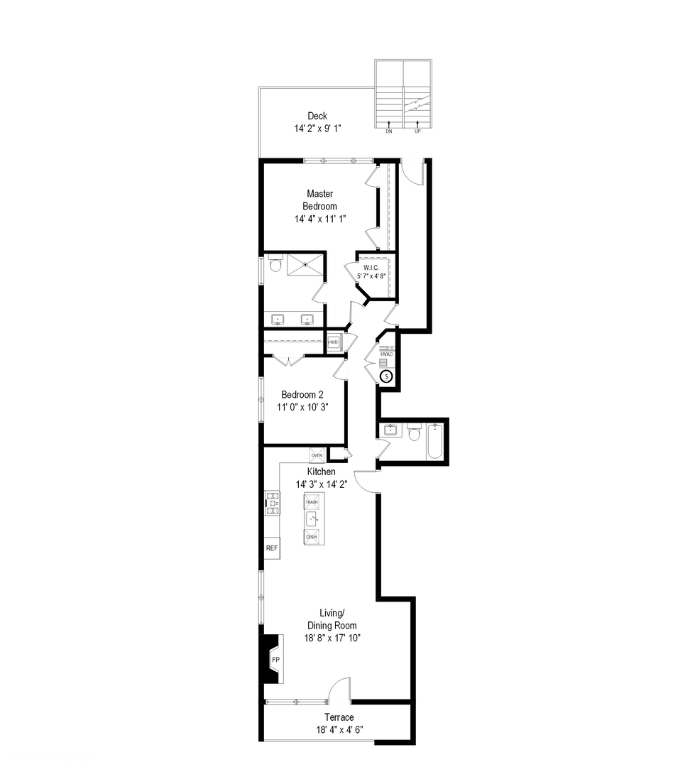 1522 West Huron Street, Unit 2W Chicago, IL 60642 - Photo 17 of 17