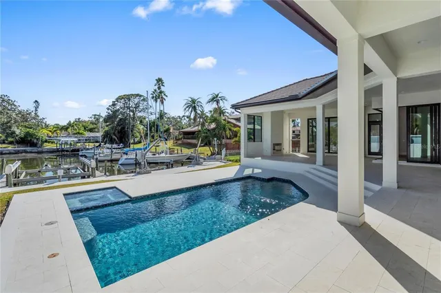a view of a balcony with chairs