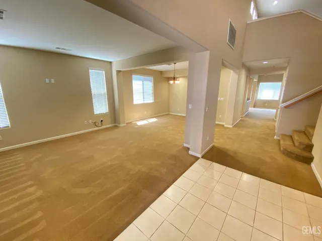 a view of livingroom with natural light