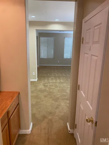 view of room with window