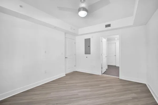 wooden floor in an empty room