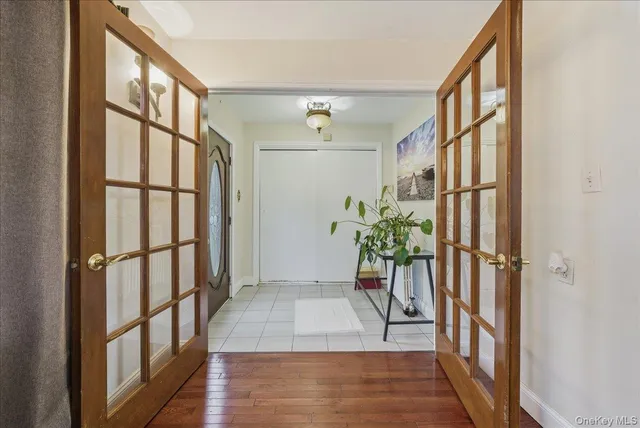 a view of an entryway