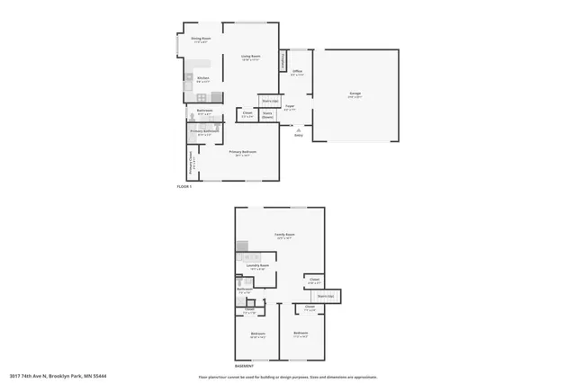 $359,999 | 3017 74th Avenue North, Brooklyn Park, MN 55444
