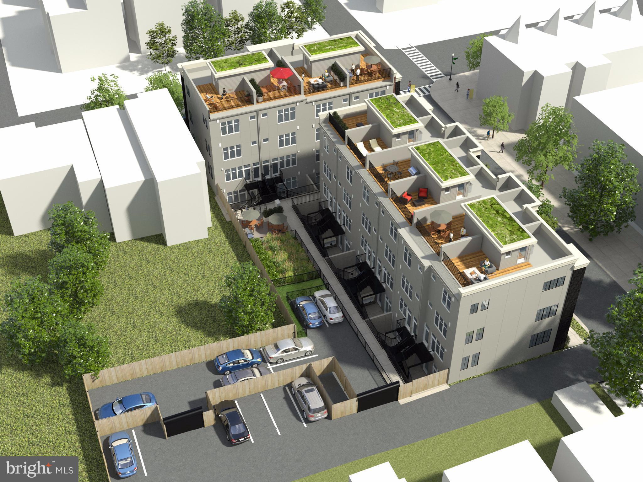 1007 Girard Street Northwest, Unit B Washington, DC 20001 - Photo 24 of 30 an aerial view of a house with outdoor space