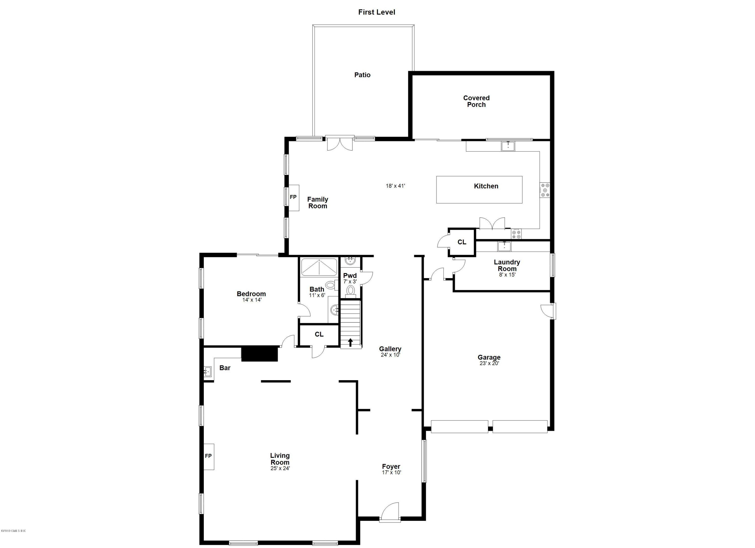 84 Circle Drive Greenwich, CT 06830 - Photo 24 of 25 a picture of floor plan