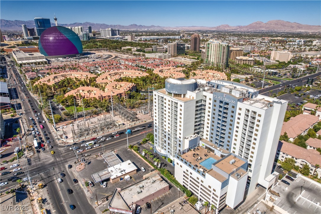 211 East Flamingo Road, Unit 1505 Las Vegas, NV 89169 - Photo 4 of 45 View of urban area with a mountain backdrop