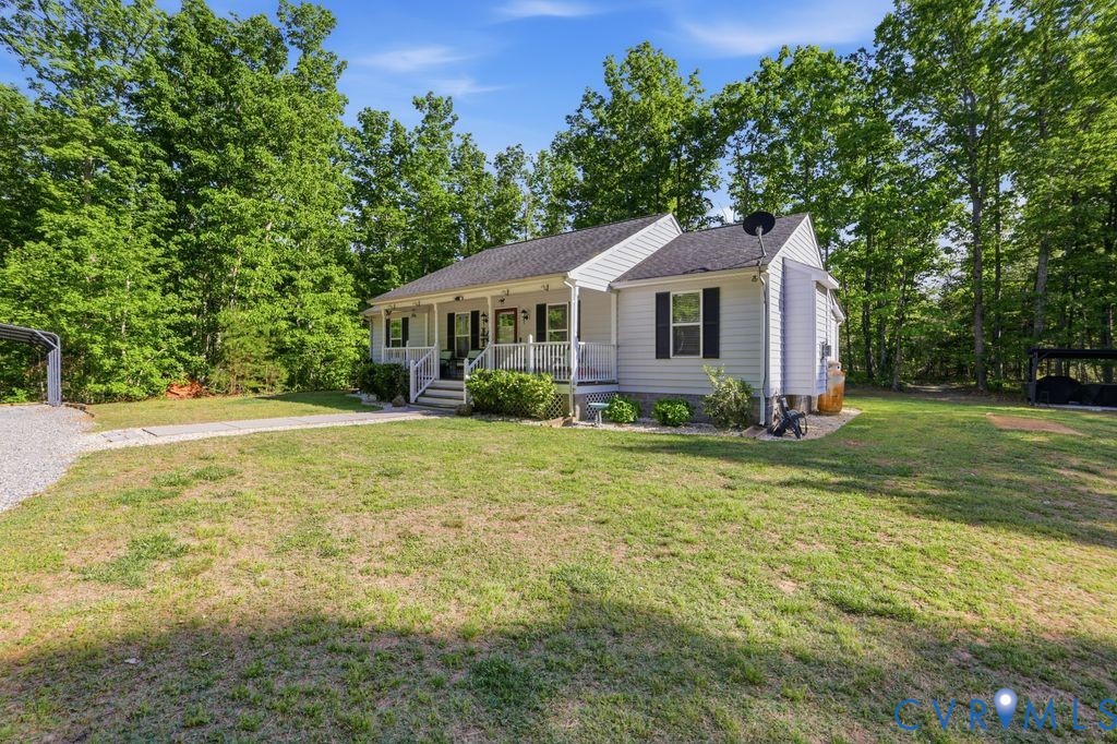 5307 St Pauls Church Road Goochland, VA 23063 - Photo 3 of 44 a view of a house with a yard