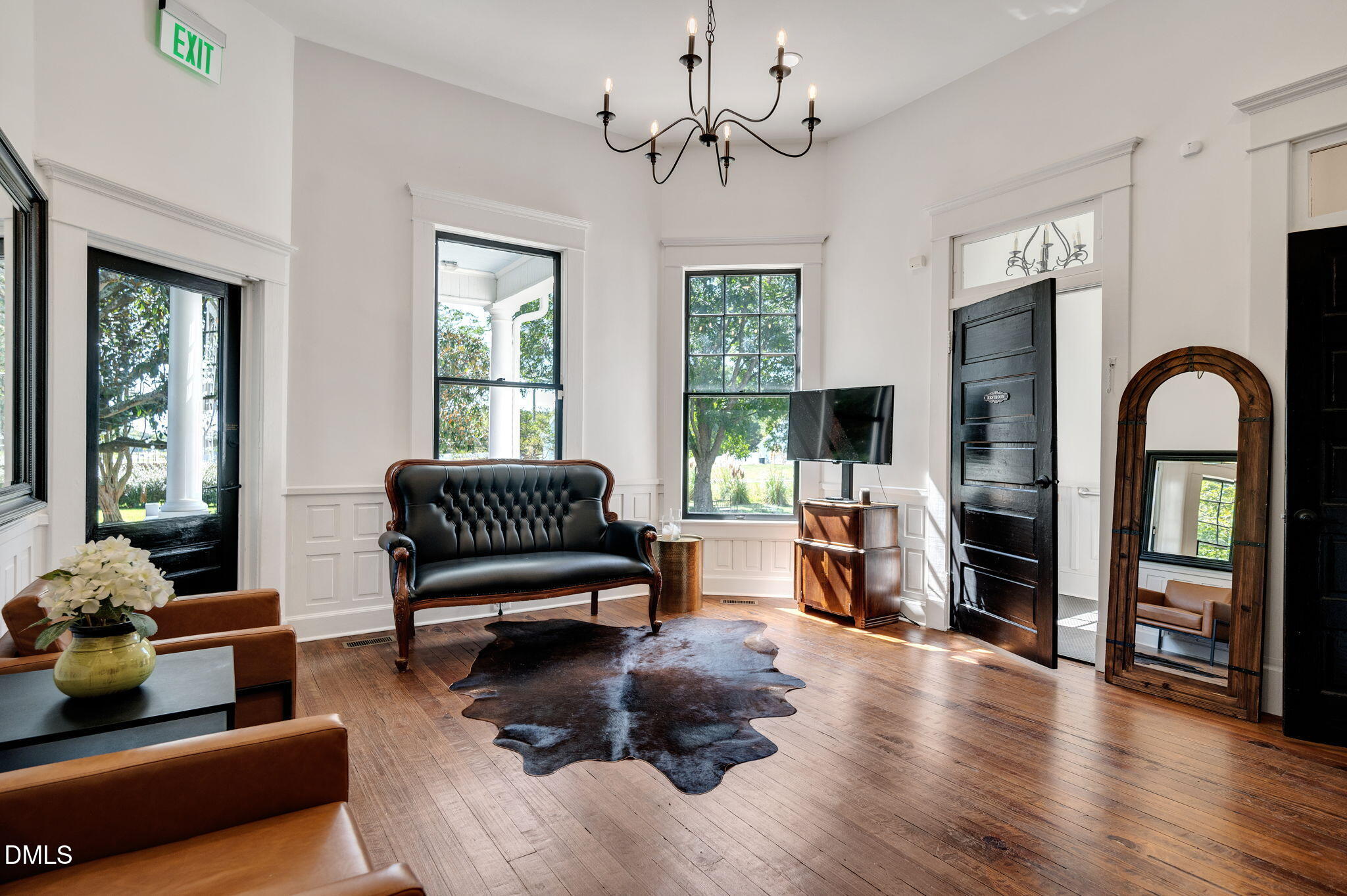 2239 Barber Mill Road Clayton, NC 27520 - Photo 34 of 75 a living room with furniture and a large window