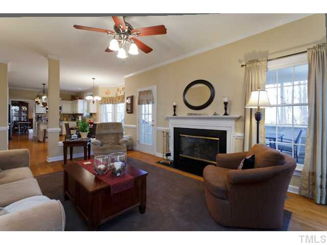 12508 Tappersfield Court Raleigh, NC 27613 - Photo 25 of 25 An overall view of this fantastic Living Area. This floor plan is definitely a favorite! Den/Family/Great Room