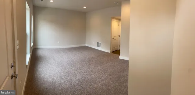 a view of a room with window