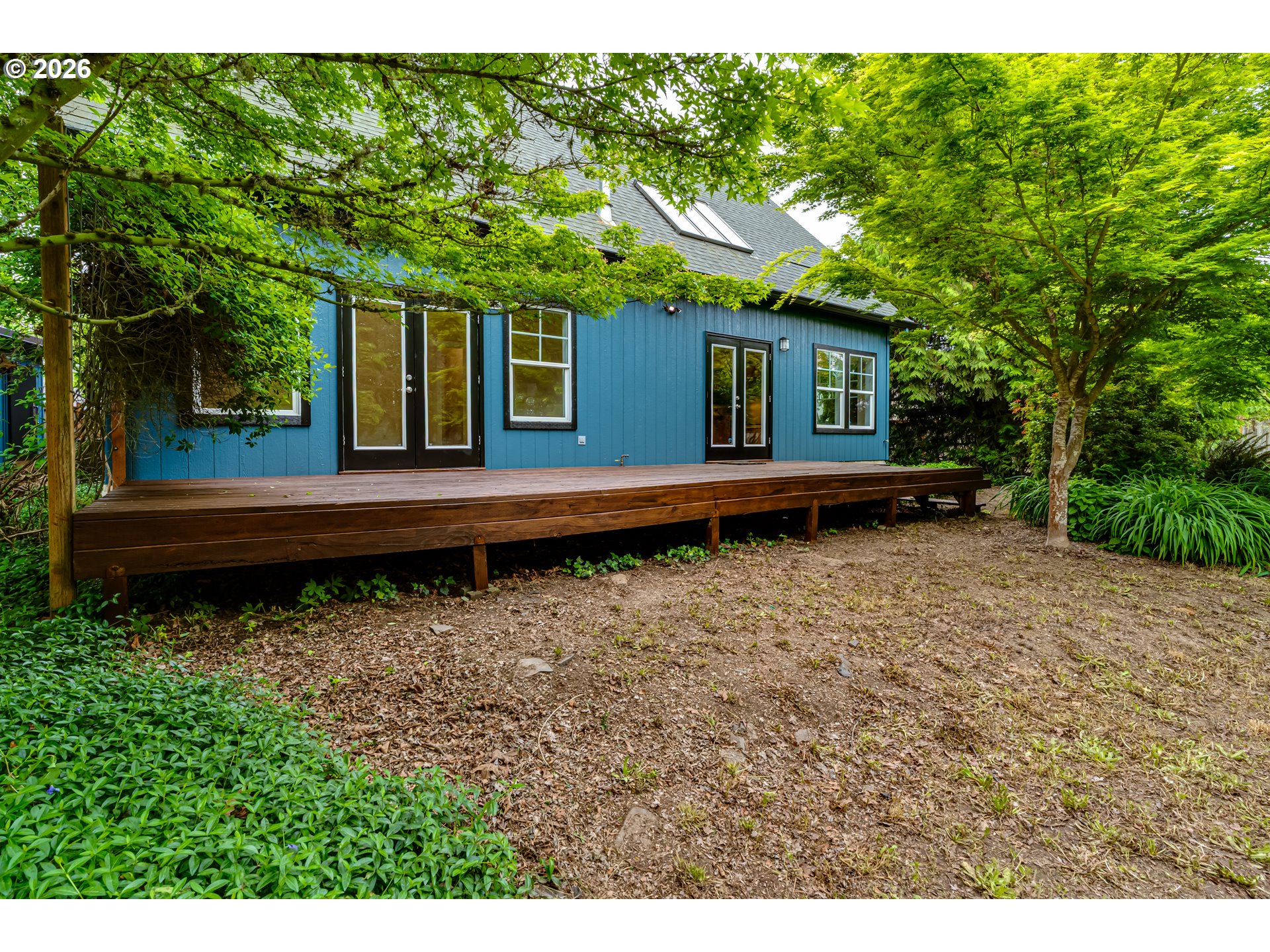 3769 Julia Loop Eugene, OR 97404 - Photo 40 of 46 a view of a house with a backyard
