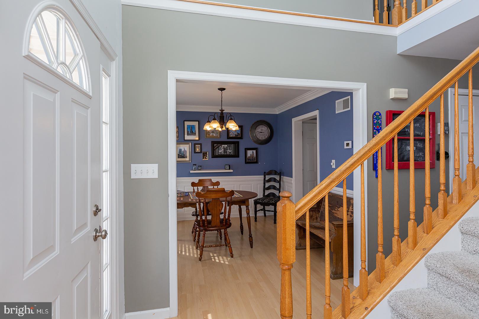 2249 Spring Valley Road Lancaster, PA 17601 - Photo 10 of 75 a view of staircase with dining table and chairs