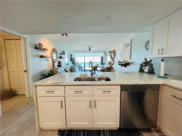 a view of ocean from a balcony