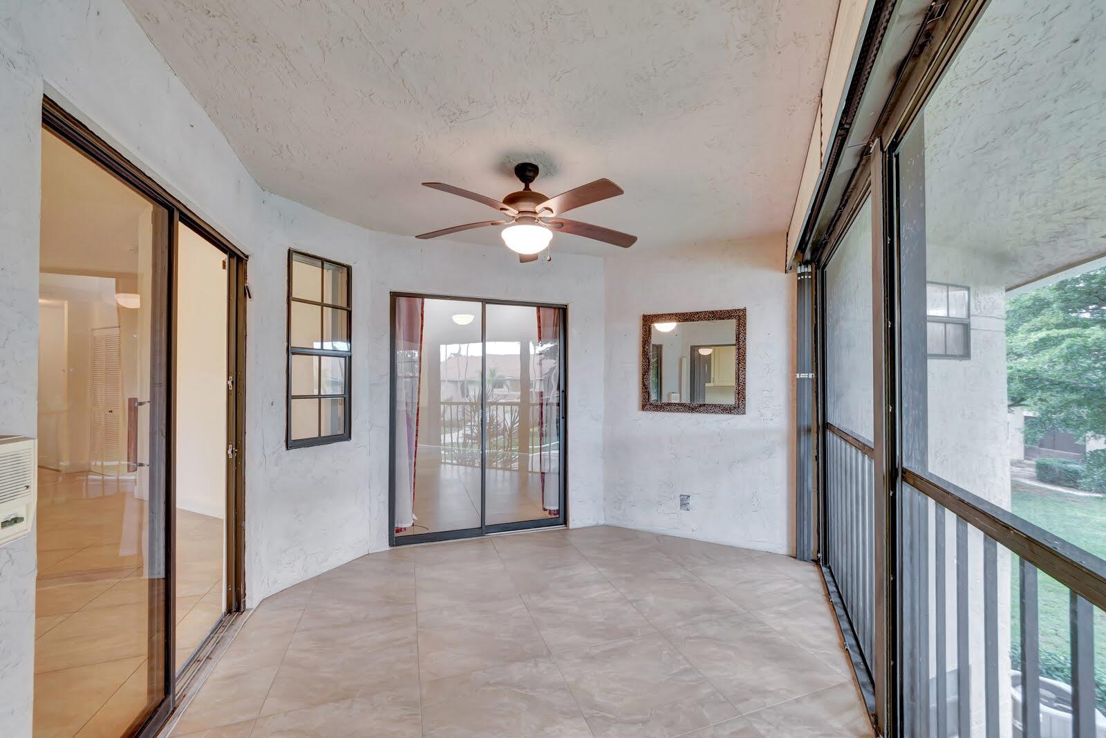 6698 Montego Bay Boulevard, Unit F Boca Raton, FL 33433 - Photo 14 of 34 ENCLOSED PATIO