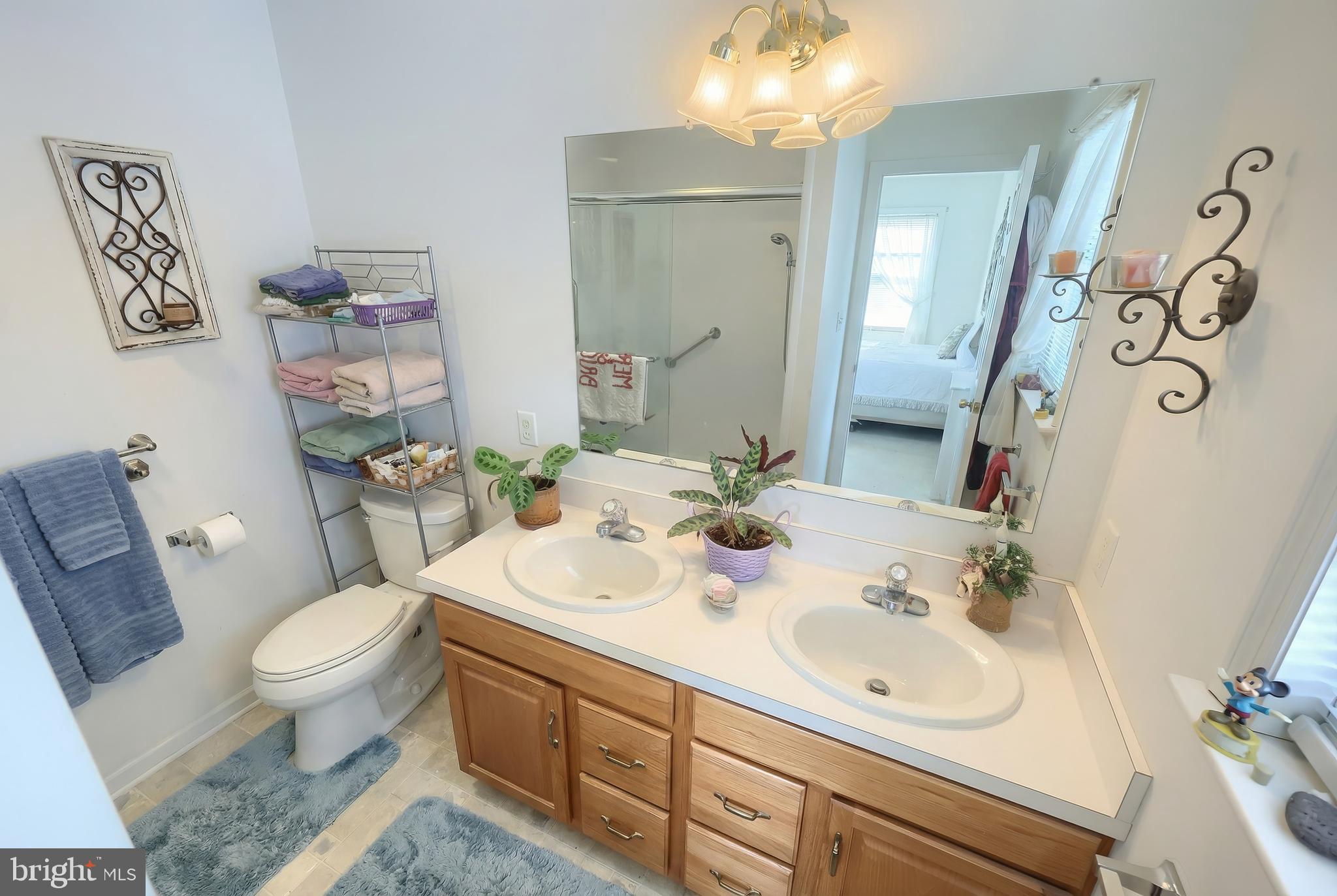 39 Spring Hill Lane Mountville, PA 17554 - Photo 11 of 28 a bathroom with a sink toilet and a mirror