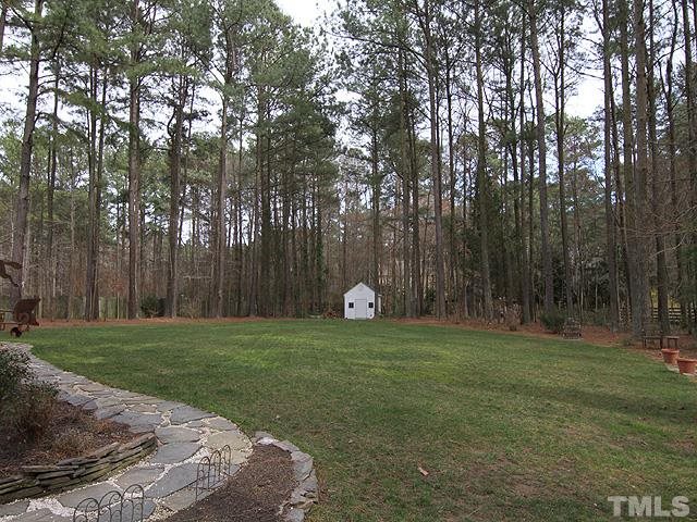 236 Release Circle Raleigh, NC 27615 - Photo 21 of 25 a view of a golf course with a trees