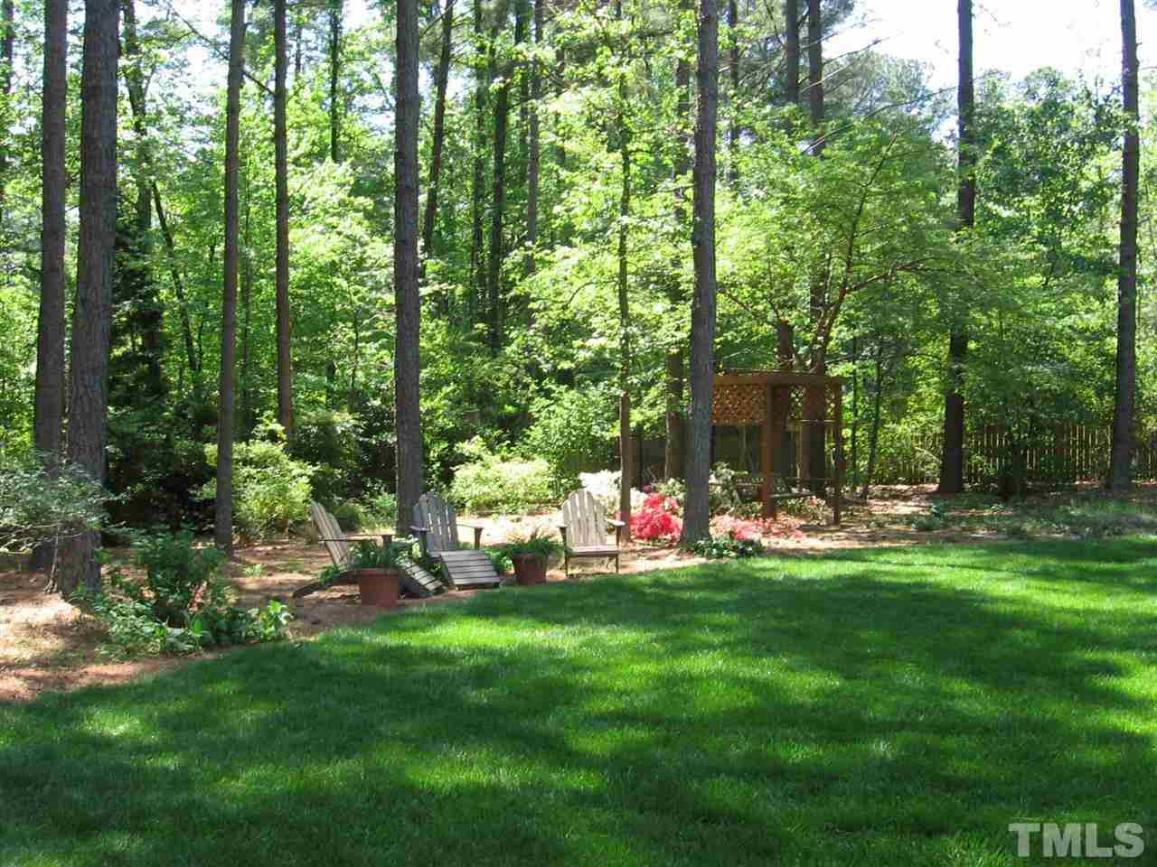 236 Release Circle Raleigh, NC 27615 - Photo 23 of 25 a view of a house with backyard and sitting area