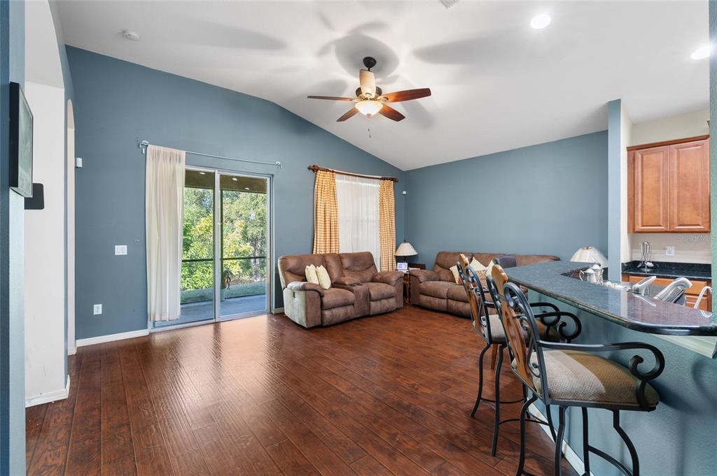 10925 Rockledge View Drive Riverview, FL 33579 - Photo 16 of 49 a living room with furniture and wooden floor