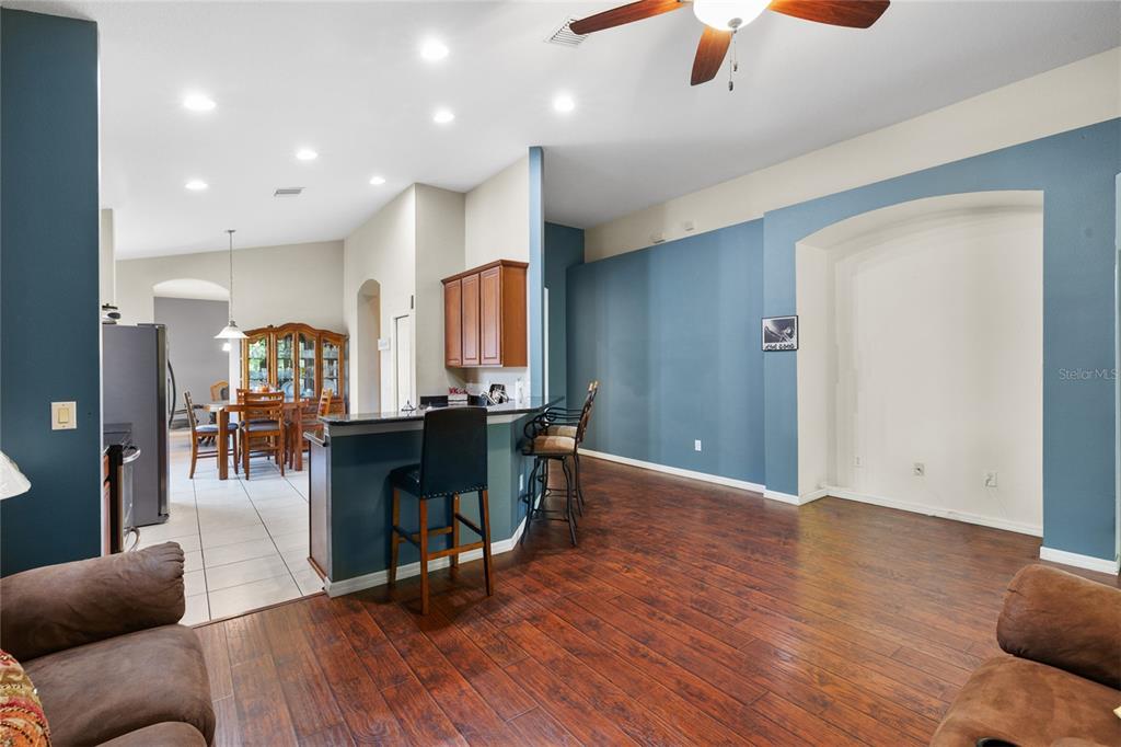 10925 Rockledge View Drive Riverview, FL 33579 - Photo 26 of 49 a living room with furniture and wooden floor