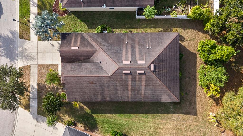 10925 Rockledge View Drive Riverview, FL 33579 - Photo 45 of 49 an aerial view of a house with a yard