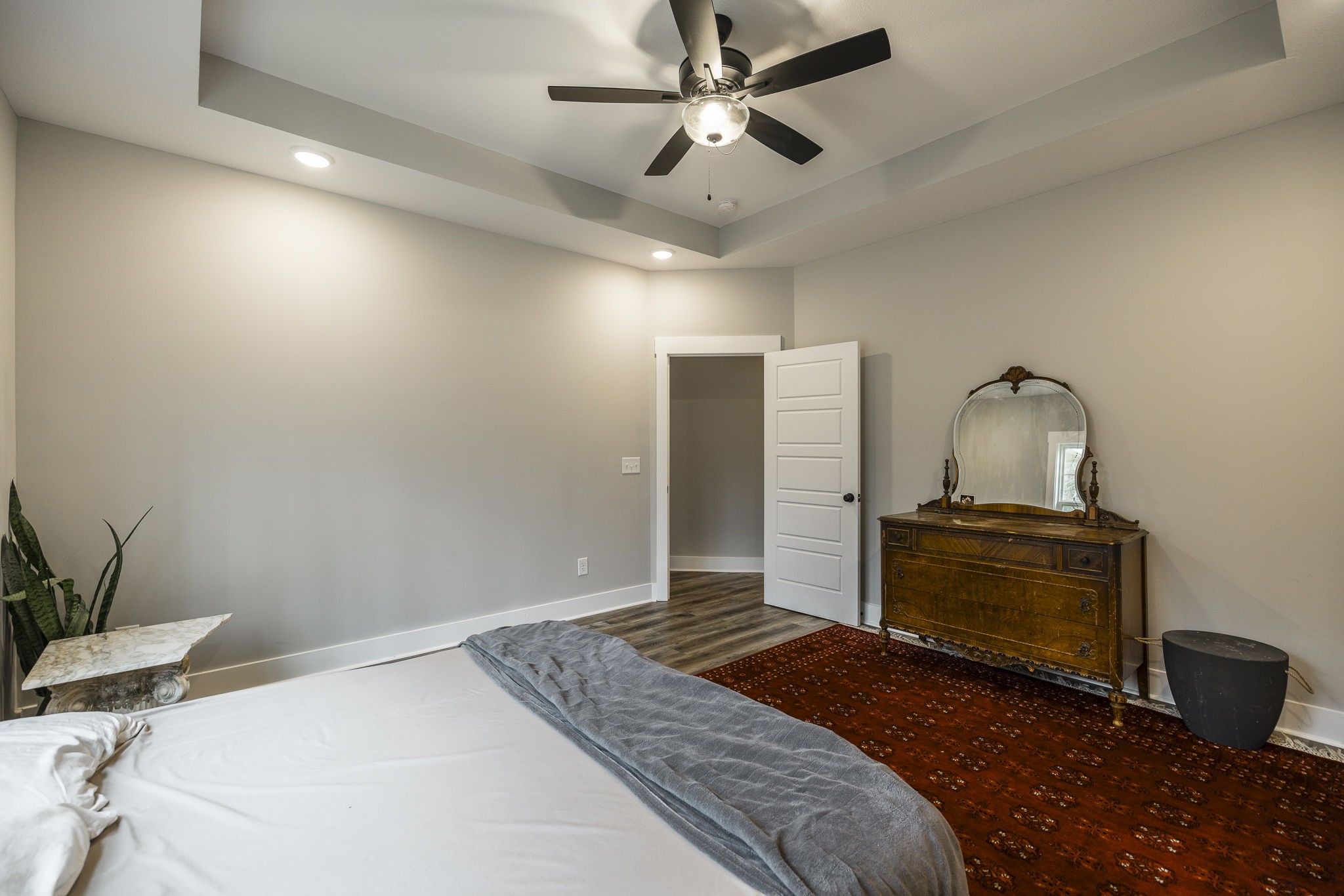 1845 Dinsmore Road Clarksville, TN 37040 - Photo 11 of 70 a bedroom with a bed and ceiling fan