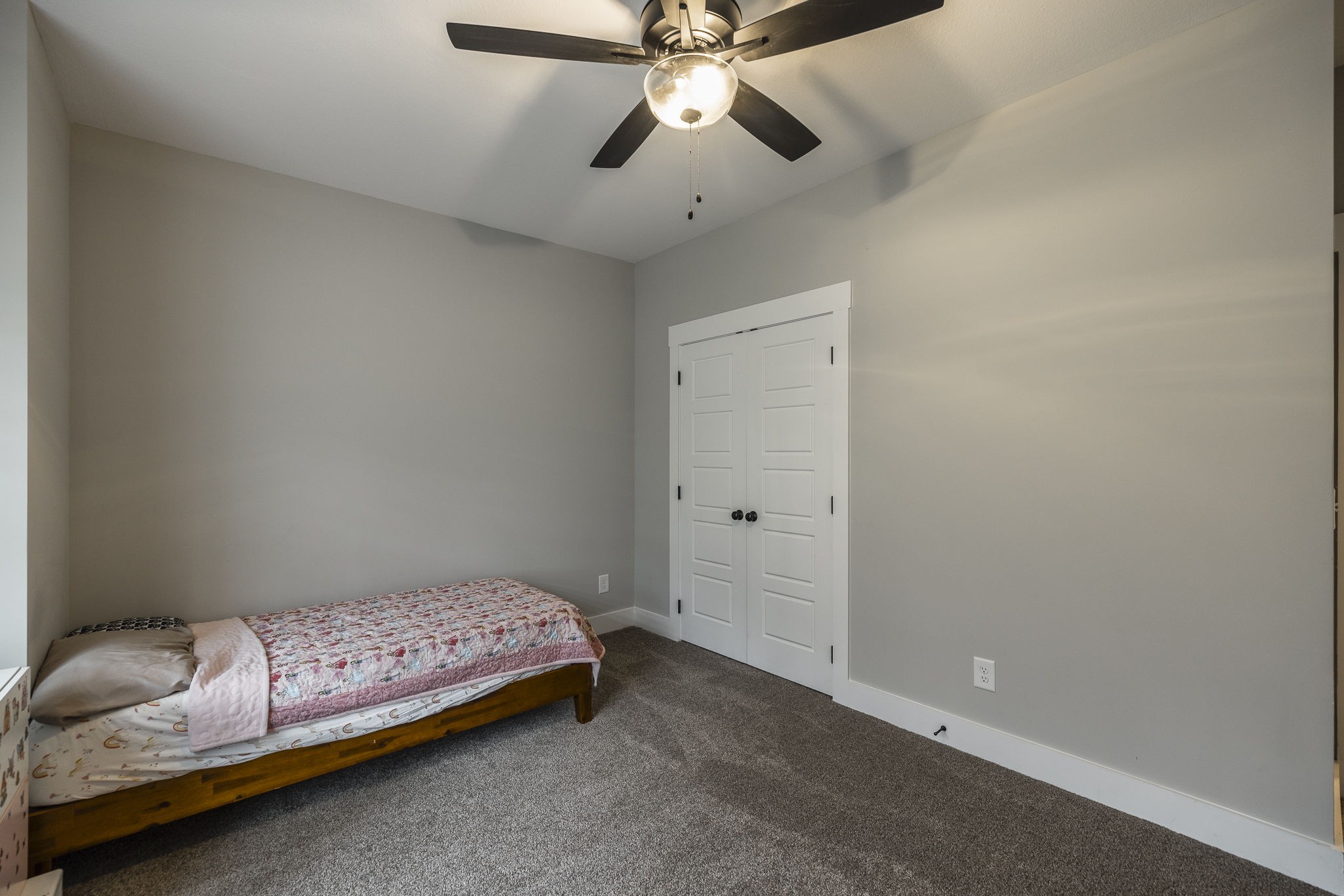 1845 Dinsmore Road Clarksville, TN 37040 - Photo 23 of 70 a bedroom with a bed and a ceiling fan