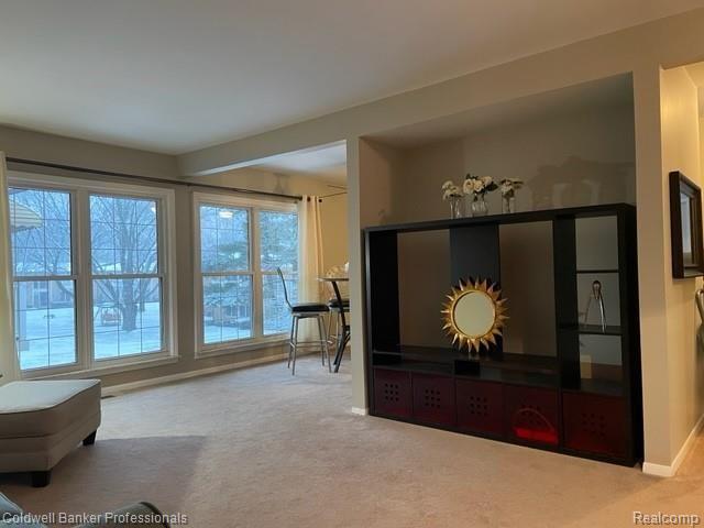 1199 South Sheldon Road, Unit J71 Plymouth, MI 48170 - Photo 15 of 37 Wall of Windows in Dining & Living