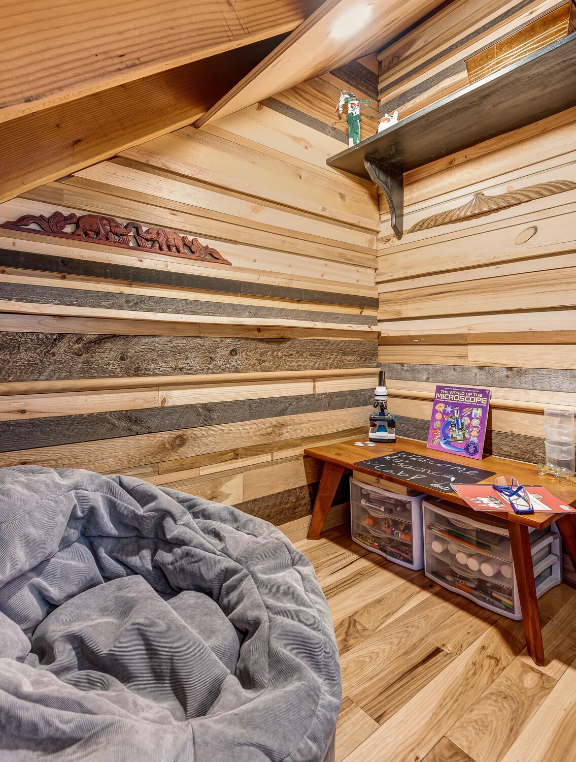 18796 Choctaw Road Bend, OR 97702 - Photo 15 of 35 Cozy Play Area Under Stairs