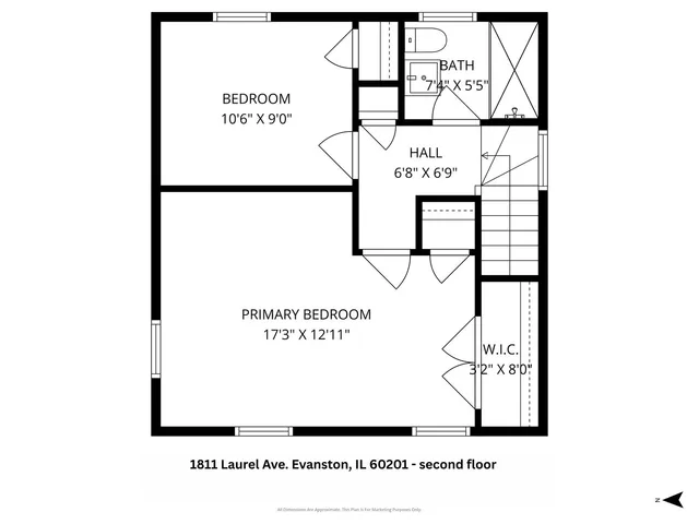 $460,000 | 1811 Laurel Avenue, Evanston, IL 60201