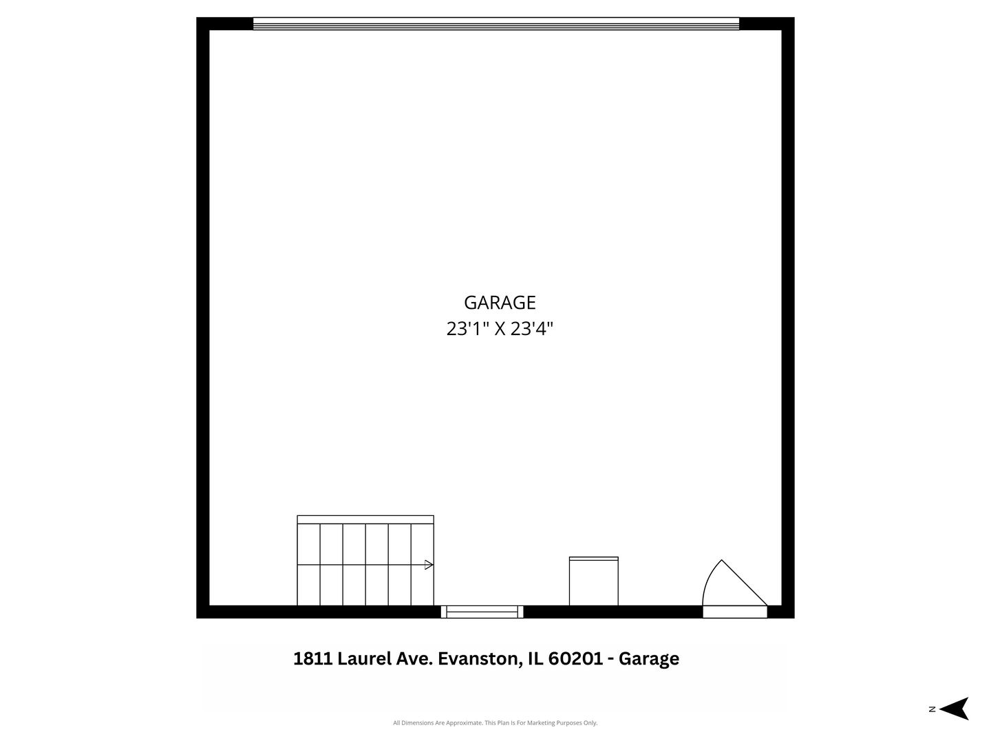 1811 Laurel Avenue Evanston, IL 60201 - Photo 32 of 34 a picture of floor plan