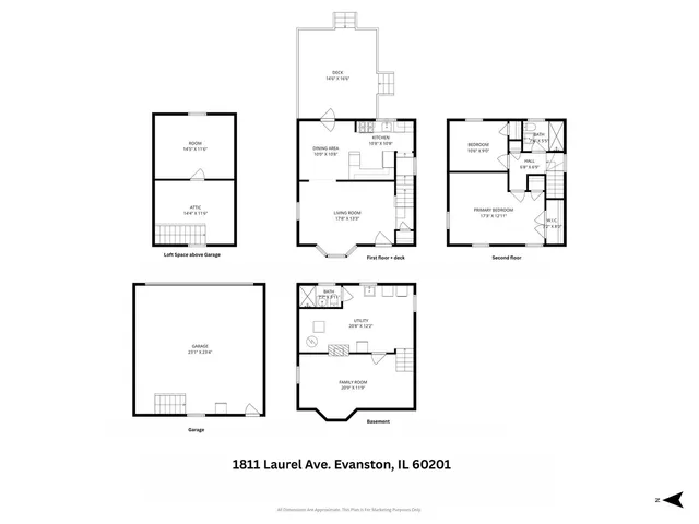 $460,000 | 1811 Laurel Avenue, Evanston, IL 60201