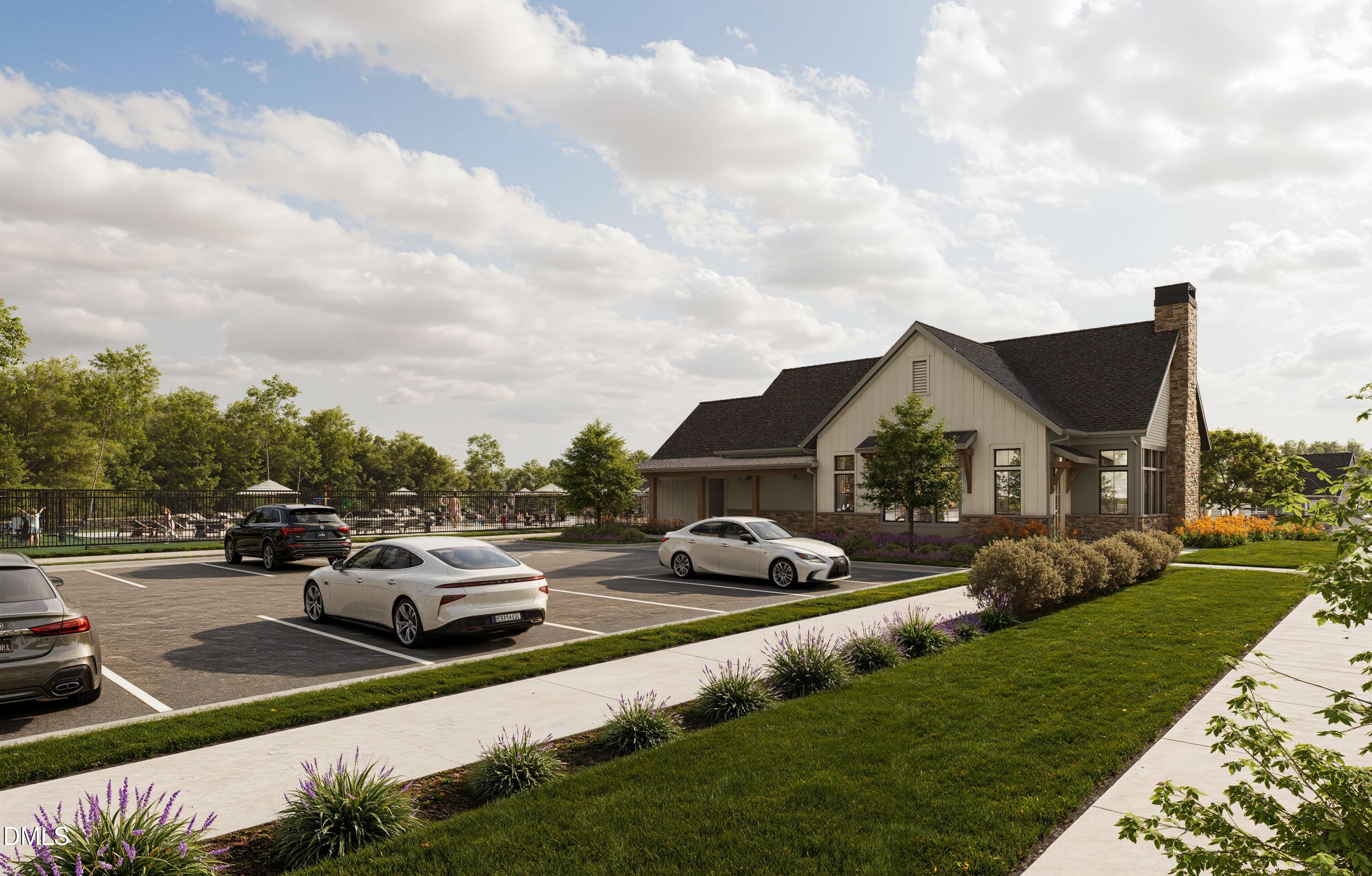 713 Bolera Road Knightdale, NC 27545 - Photo 23 of 35 a view of multiple houses with a yard