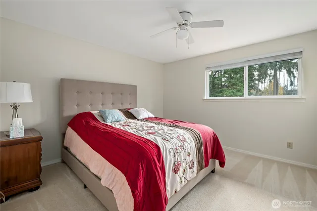 a view of room with furniture and window