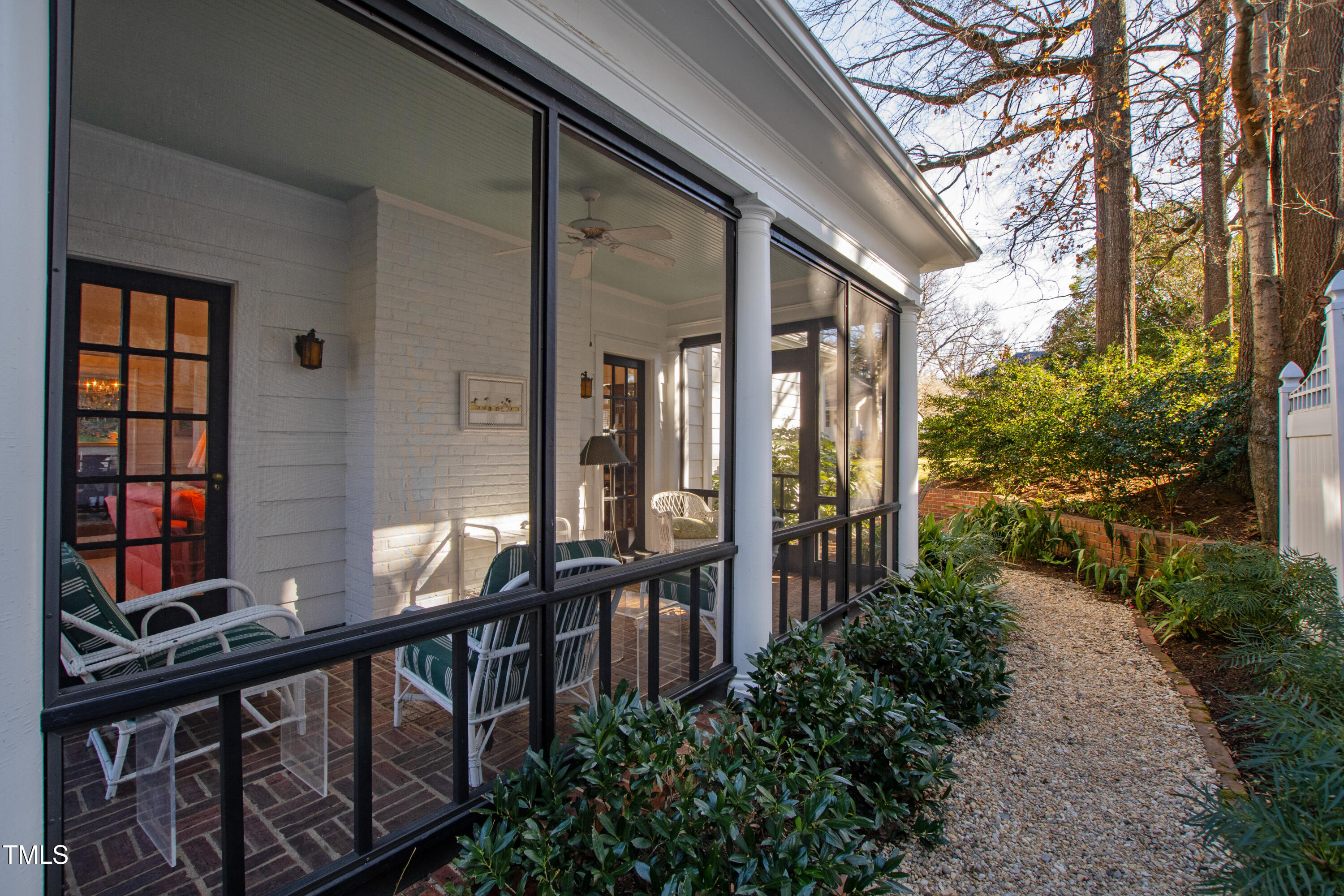 308 Hillcrest Road Raleigh, NC 27605 - Photo 48 of 55 Screened Porch
