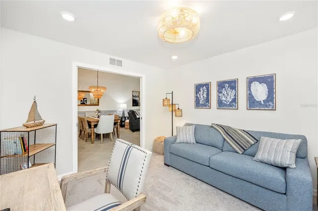 a view of a balcony with lake view