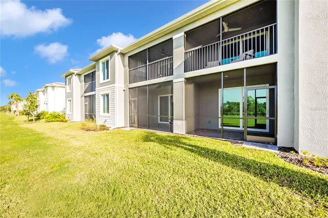 a front view of a building with street view