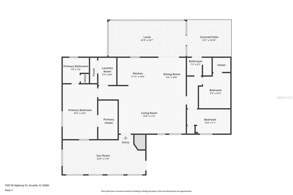 7597 Highway 31 Arcadia, FL 34266 - Photo 33 of 45 a picture of a wall with a white wall and white walls