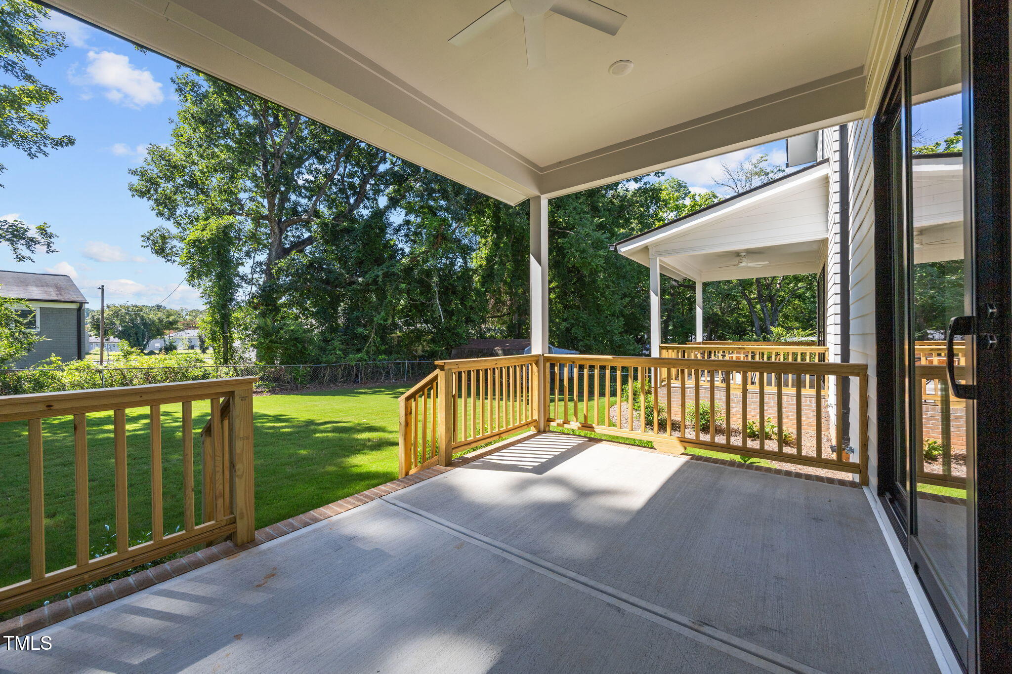 808 Culpepper Lane Raleigh, NC 27610 - Photo 24 of 27 a view of a balcony with lake view