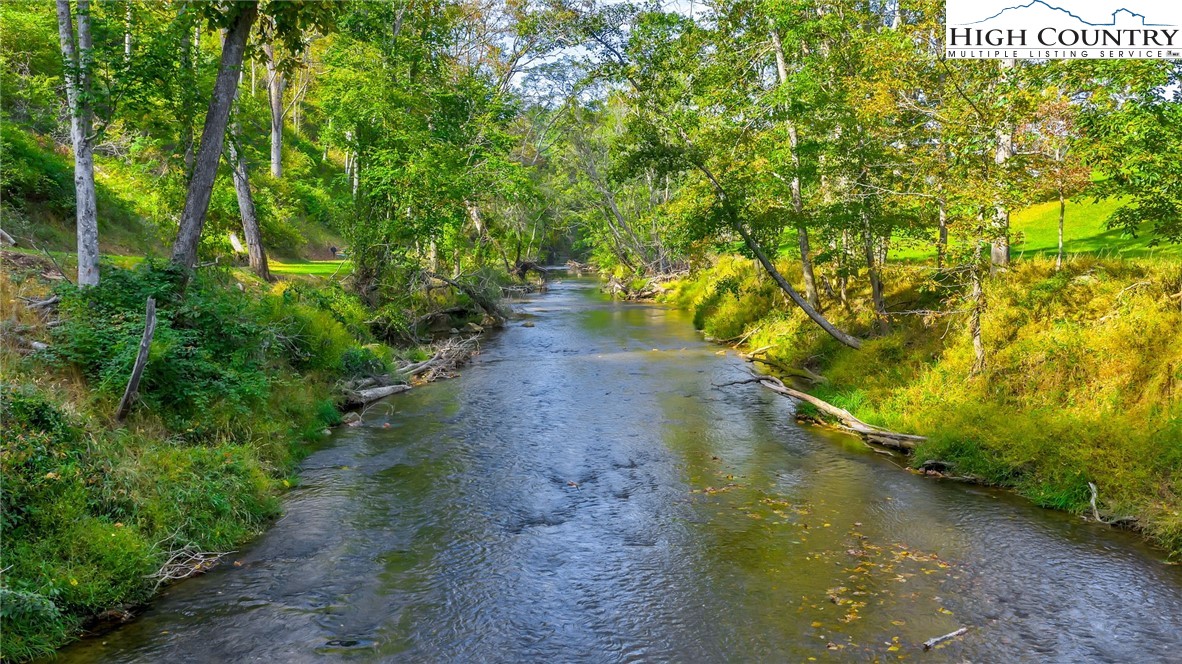 379 Turtle Rdg Road Sparta, NC 28675 - Photo 8 of 43 a view of a water pond with green space