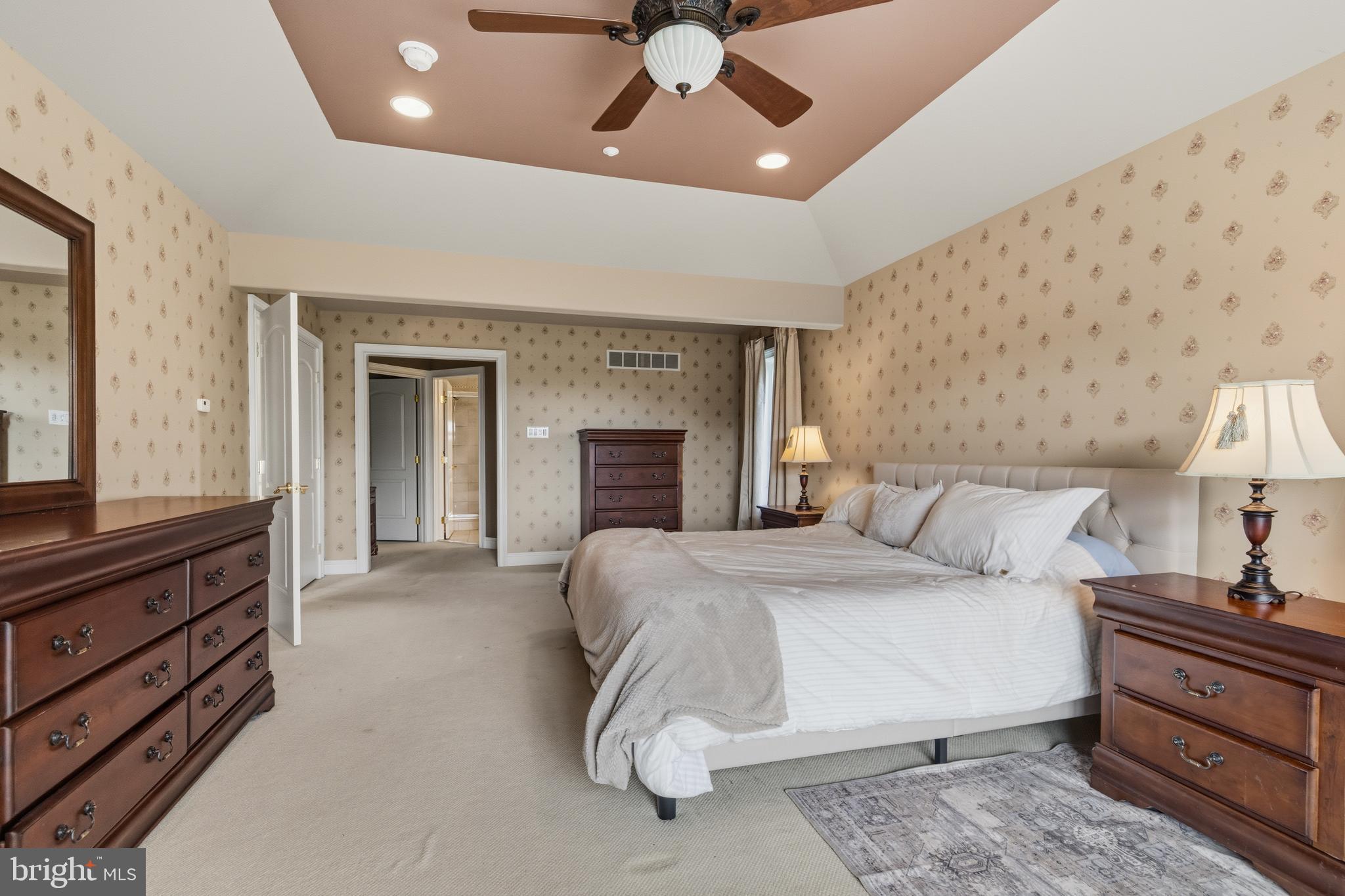 265 Walter Road Chalfont, PA 18914 - Photo 40 of 83 Primary bedroom with tray ceiling